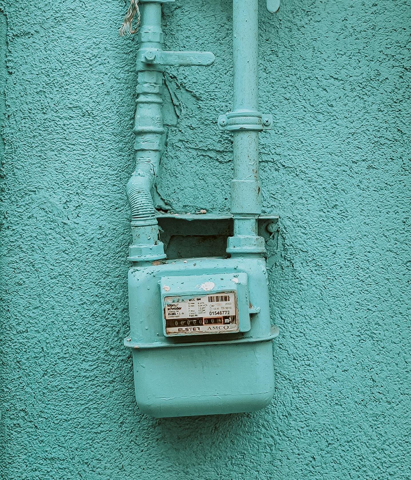 Pipes and Gas Meter of SNGPL