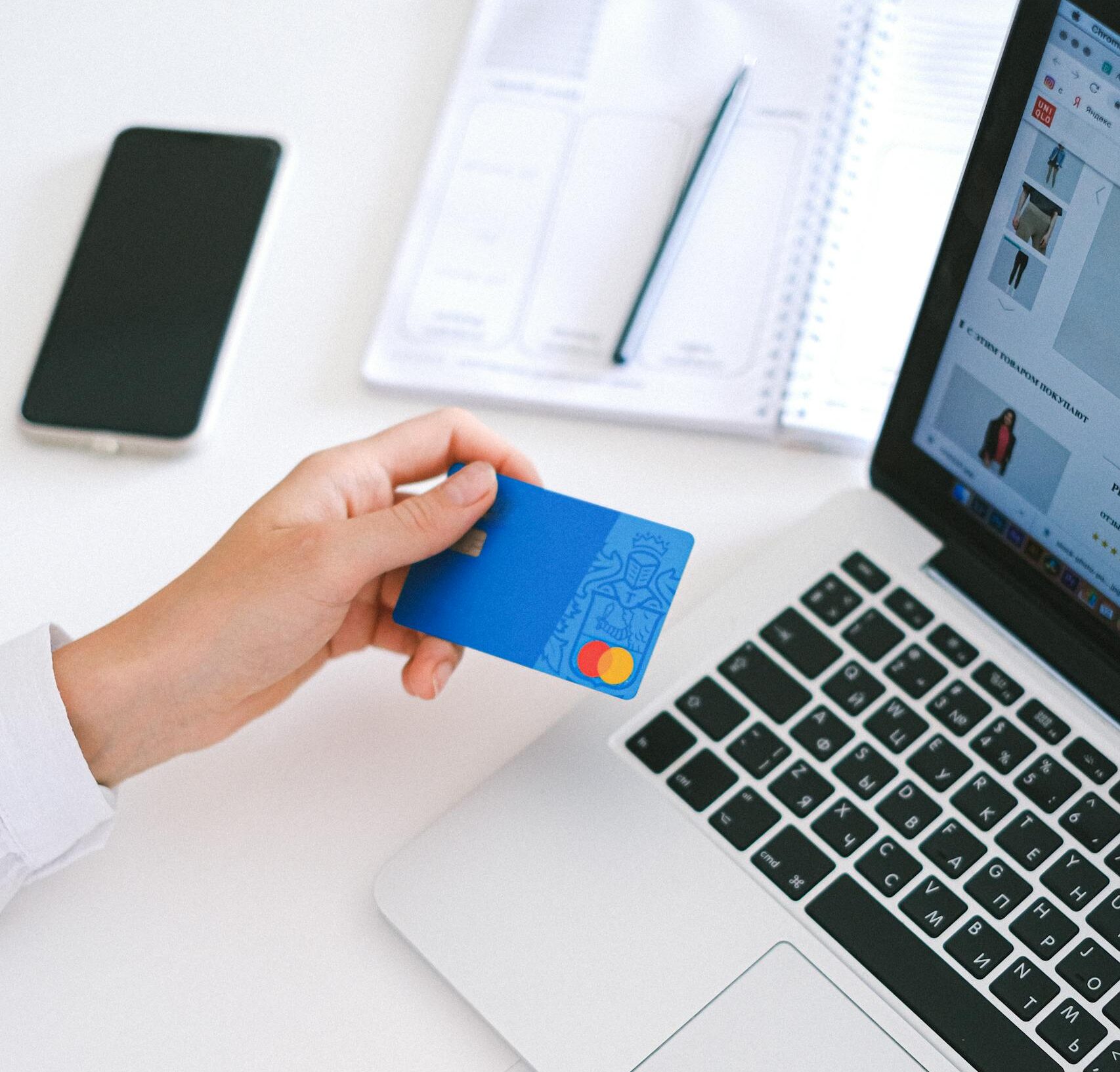 women checking bill online and paying for utility bills